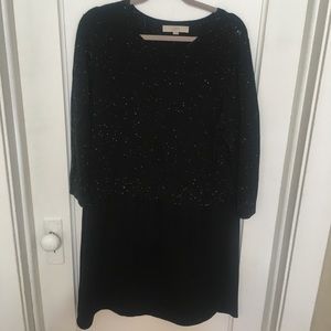 Ann Taylor LOFT Black Dress
